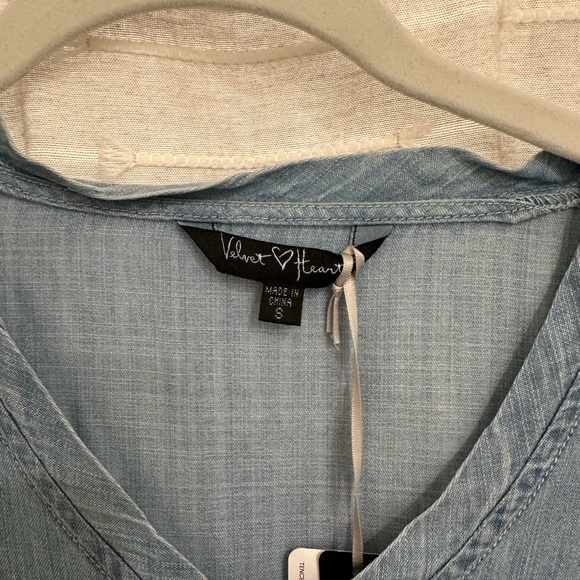 Velvet Heart Denim Dress NWT - Picture 2 of 5